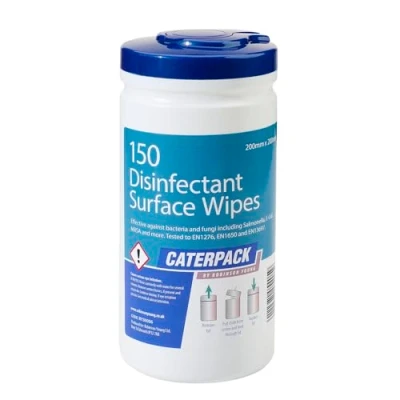 Image of Caterpack Disinfectant Surface Wipes 150 Sheets