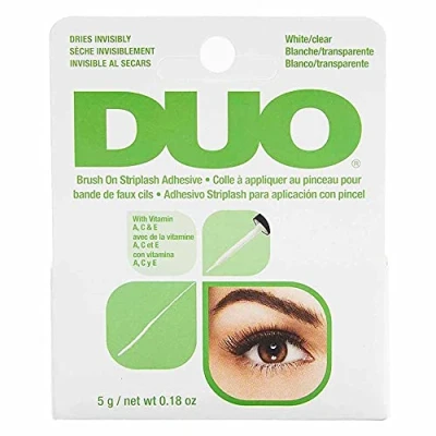 Image of Duo Brush On Striplash Adhesive, White, 5 g (Pack of 1)