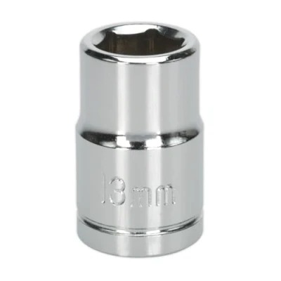 Image of Sealey S0651 WallDrive Socket, 1/2&quot; Square Drive, 13mm