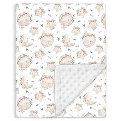 Image of SUPERBE BEBE Baby and Children&#039;s Blanket Made of Soft Oeko Tex Cotton Size: 100x135 cm Cozy for Newborns Toddlers in 10 Colors Snuggle Gift Boys Girls
