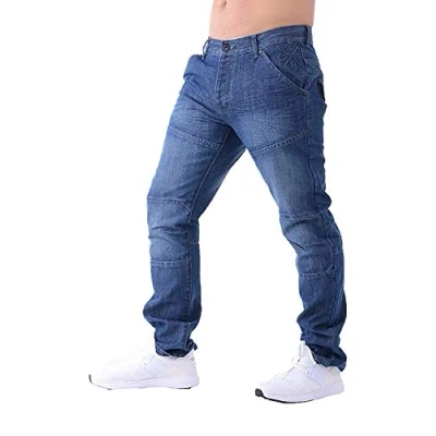 Image of Crosshatch Men&#039;s Jeans Woodel Stone Wash 36 Short