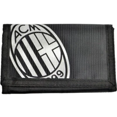 Image of AC Milan Foil Print Wallet Multi Colour