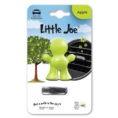 Image of Little Joe Green Apple / Apple, Approx. 45 Days Air Freshener, Car Fragrance, Ideal for Household, Wardrobe etc