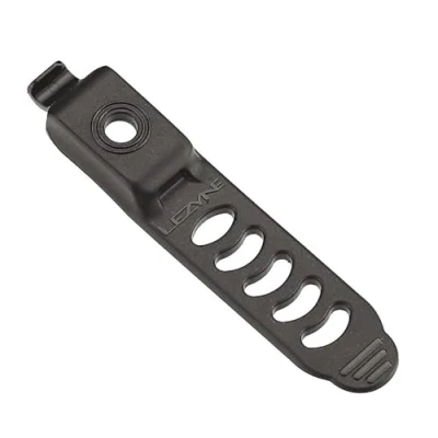 Image of Lezyne spare mount rubber holder, replacement for Hecto, Micro, Macro, Power, Super and Deca D, black