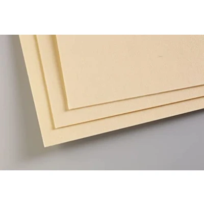 Image of Clairefontaine 696023C Pastelmat Paper Pack 5 Sheets Special Card for Dry Pastels A3 29.7x42 cm 360g Maize