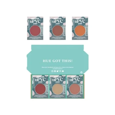 Image of Rust Oleum uPVC Paint in Satin Finish Fiery Shades Tester Box