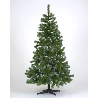 Image of Parcel in the Attic 180cm/6ft Colorado Frosted Green Spruce Slim Christmas Tree