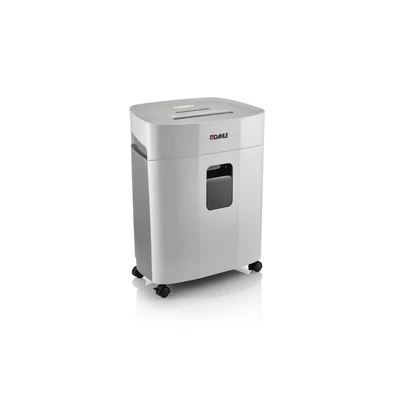 Image of Dahle PaperSAFE 260 Paper Shredder (12 Sheets, Oil Free, Jam Protection, Cross Cut, for Home Office) Grey, 54.5 x 44.3 27.3cm