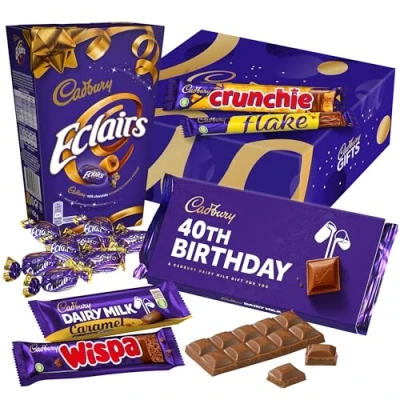 Image of Cadbury 40th Birthday Chocolate Gift