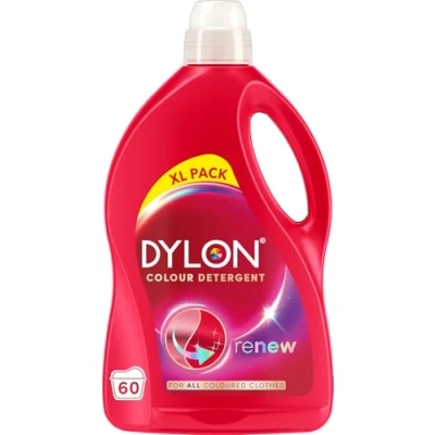 Image of Dylon Colour Detergent (60 wash Loads), Liquid Laundry for all Coloured Clothes, renewing in every with optimal results 10 washes