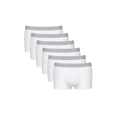 Image of Sloggi MEN GO ABC Hipster 6 PACK Pants, Men&#039;s, Size: Small, White