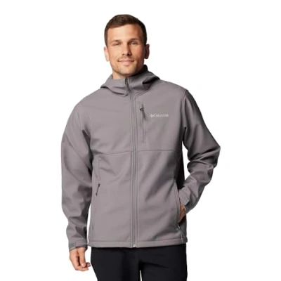 Image of Columbia Men&#039;s Hooded Softshell Jacket, Ascender II