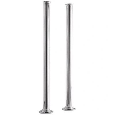 Image of Old London Chrome 660mm x 40mm Freestanding Bath Tap Standpipes DA311