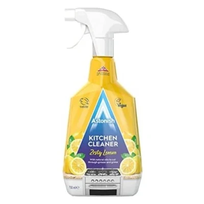 Image of Astonish Kitchen Cleaner Spray Zesty Lemon 750ml
