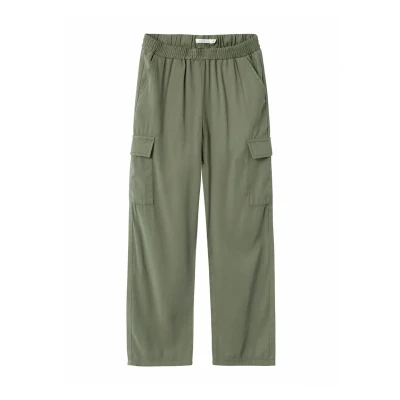Image of Name it Straight FIT Cargo trousers for kids, Size: 16y, Deep lichen green