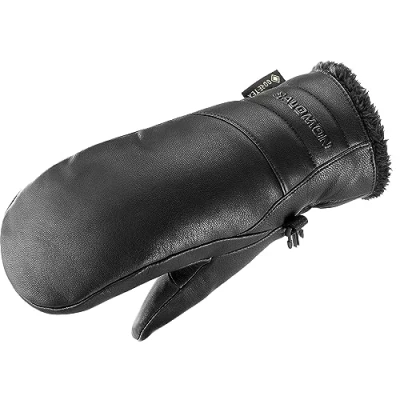 Image of Salomon Native Gore Tex Women&#039;s Gloves, Weather protection, Style, Easy to use, Deep Black, XS