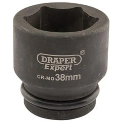 Image of Draper Expert HI TORQ� 6 Point Impact Socket, 3/4&quot; Sq. Dr., 38mm
