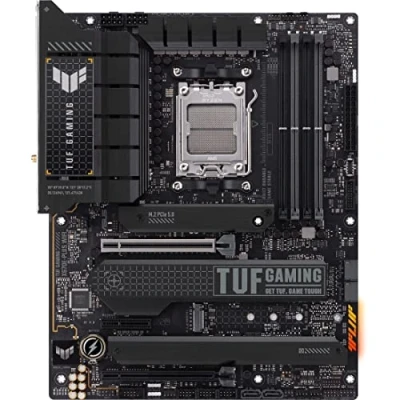 Image of ASUS TUF Gaming X670E PLUS WiFi 6E Socket AM5 (LGA 1718) Ryzen 7000 ATX Motherboard (16 Power Levels, PCIe® 5.0, DDR5 Memory, Four M.2 Slots, 2.5 GB LAN, USB 4, Aura RGB L, not ing)