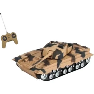 Image of DIOXSTAR RC Army Tank For Kids, Realistic Design, Imaginative Role Playing, Enhancing Hand Eye Coordination, Durable Construction, Encouraging Teamwork