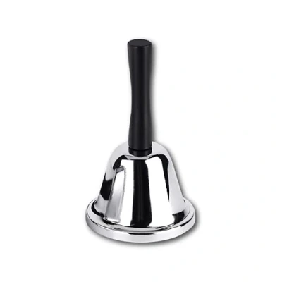 Image of Service Bell, Stainless Steel Hand Bell for Reception, Counter, Desk, Hotels, School, Home Decor (1)