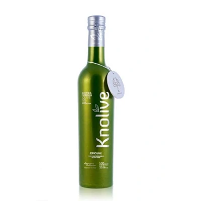 Image of Knolive Epicure World&#039;s Best Extra Virgin Olive Oil 500ml 0.5 ltrs (500ml)