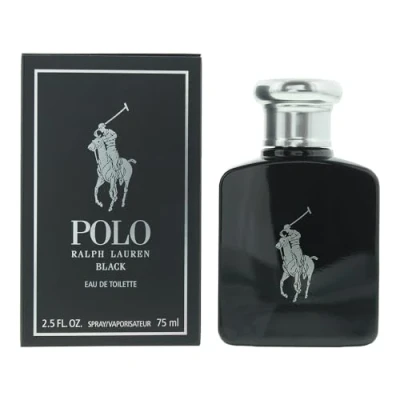Image of Ralph Lauren Polo Black Eau de Toilette 75ml Spray