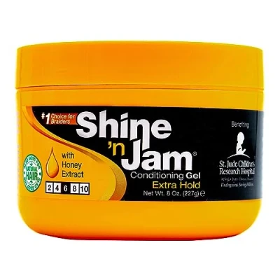 Image of Shine N Jam Conditioning Gel Extra Hold 8 Ounce (Pack of 2)