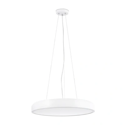 Image of Cocotte Cylindrical Pendant White 43cm 3000K