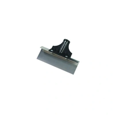 Image of Carlisle 4161900 Commercial Stainless Steel Floor Scraper With Plastic Handle (Head Only)