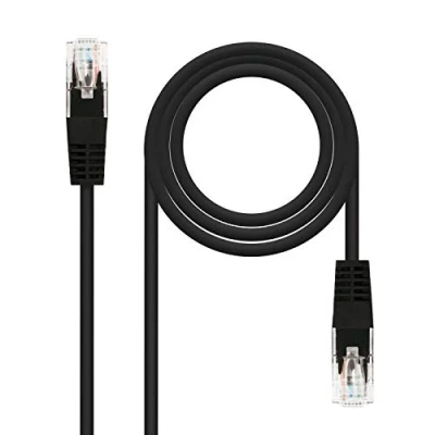 Image of NANOCABLE 10.20.0402 RJ45 Cat.6 UTP AWG24 Network Connecting Cable Black