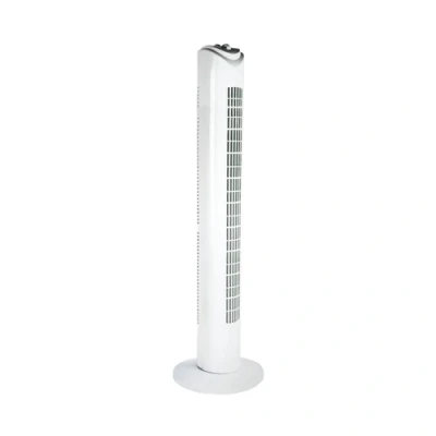 Image of Status 32 White Tower Fan Oscillating 3 Speed Settings