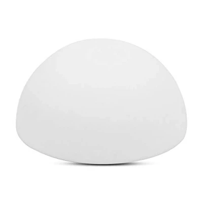 Image of V TAC Garden Outdoor Lighting RGB Colour Changing with Remote LED Half Round Ball Dimensions 50 x 26 cm