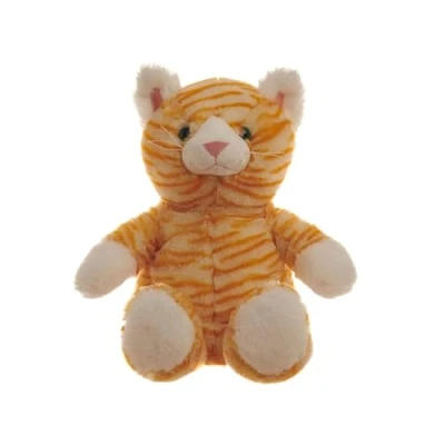 Image of Aroma Home Snuggable Hottie with Microwavable Pouch, Cosy Plush Orange Cat, Lavender Scented for Soothing Relaxation, Warmth and Comfort