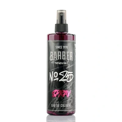 Image of Barber MARMARA Eau de Cologne Spray Men&#039;s Grafitti 1 x 400 ml After Shave Fragrance Water Shaving Men Fragrances Body Barbershop Hairdresser Kolonya Perfume (No 25)