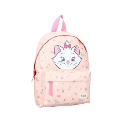 Image of mybagstory Backpack Aristocats Disney Child School Primary Kindergarten Nursery Girl Bag Size 31 cm Adjustable shoulder straps Recycled polyester, Pink
