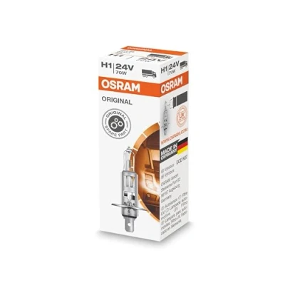 Image of Osram 64155 lamp Off Road &#039;Super Bright&#039;, H1, 24V/70W, P14,5s, 1 piece in folding box