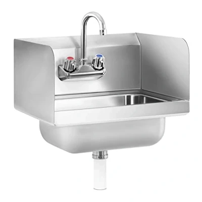 Image of Royal Catering RCHS 2 Hand Washbasin Stainless Steel