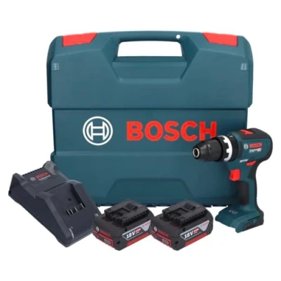 Image of Bosch Professional 0615990L7C 18 V 55 Nm (2 x 4.0 Ah) GSB 18V in Box