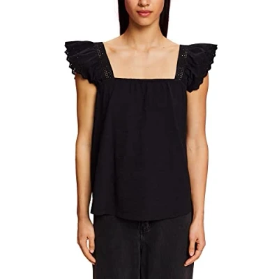 Image of ESPRIT Women&#039;s 043cc1k311 T Shirt, 001/Black, XS