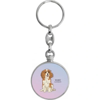 Image of Toff London Cavalier King Charles Dog Keyring