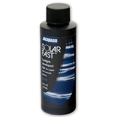 Image of Jacquard Products Solarfast Dye Blue for Paper and Fabric 8oz