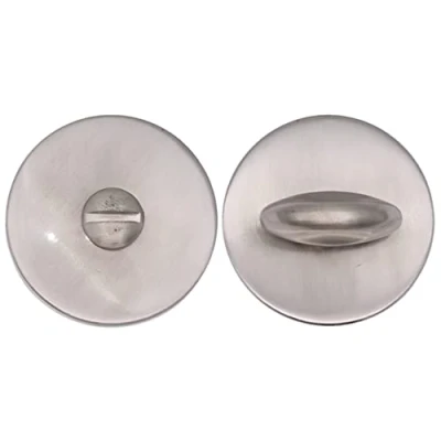 Image of EAI Sassari Internal Door Handle Satin Nickel (Bathroom Lock Turn &amp; Release Pack)