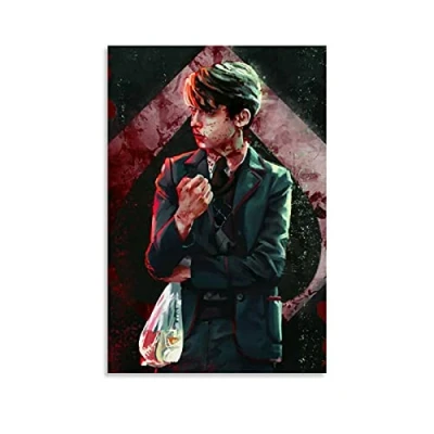 Image of ZHYU Movie Poster The Umbrella Academy Number Five Canvas Art and Wall Picture Print Modern Family bedroom Decor Posters 08x12inch(20x30cm)
