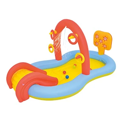 Image of SunClub 2.2m Slide Play Pool with Water Spray