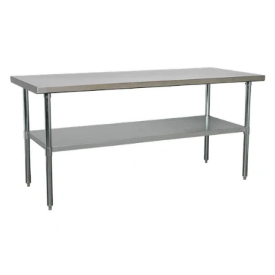 Image of Sealey Stainless Steel Workbench 1.8m