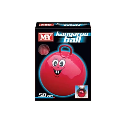 Image of M.Y 50cm Smiley Face Space Hopper Kangaroo Ball