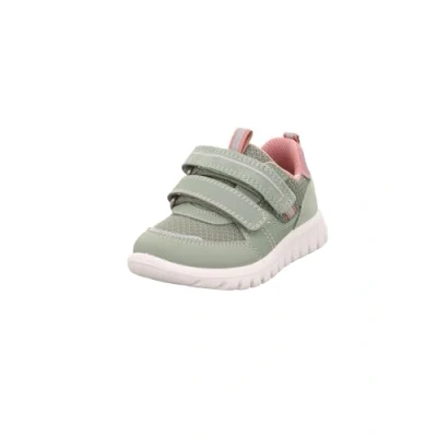 Image of Superfit Boy&#039;s Girl&#039;s Sport7 Mini Sneaker, Light Green Pink 7510, 3.5 UK Child
