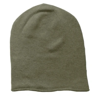 Image of Mississhop Knitted Cashmere Beanie Hat Slouch/XXL Scarf/Gloves Wool Cashmere, khaki_hat, One Size