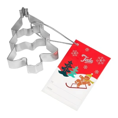 Image of Tala Christmas Tree Stainless Steel Cookie Cutter