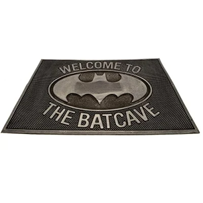 Image of Pyramid International gp85484 batman Doormat, Print, Black/White, 60 x 40 cm